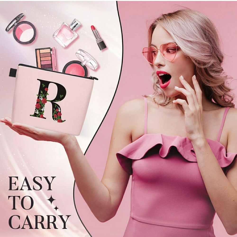 YESMET NIP Personalized Makeup Bag - " P" O/S